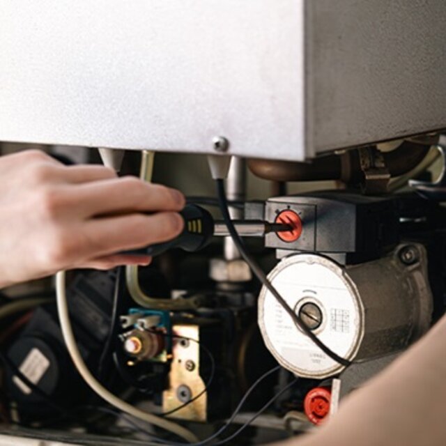 Manutenção do sistema de aquecimento de água